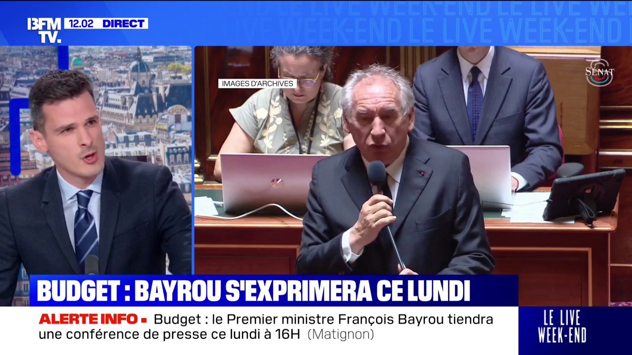 Budget, rentrée politique: François Bayrou tiendra une conférence de presse ce lundi à 16h