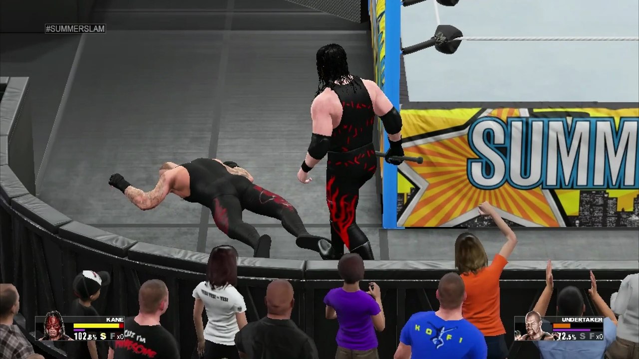WWE 2K25 Kane Strikes Back vs Taker!