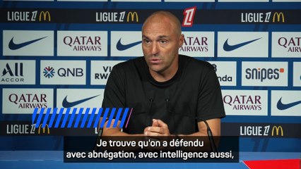 Dujeux : "On a perdu contre une équipe largement plus forte que nous"