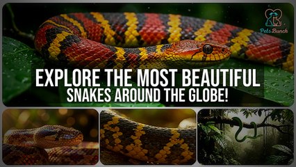 Explore the World's Most Beautiful Snakes!