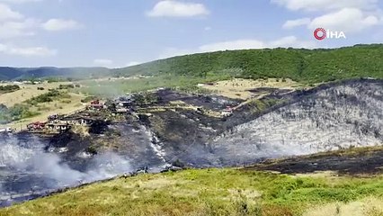 Kocaeli’de çıkan yangın 2 saatte söndürüldü: 5 ev ve eklentileri zarar gördü