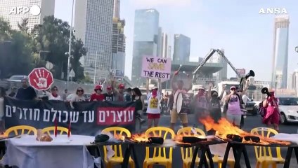 Israele, ostaggi: nuova protesta anti-governativa ieri a Tel Aviv