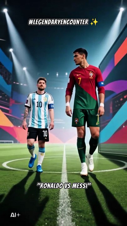The Battle of the Best: Ronaldo vs Messi on the Pitch 🏆⚽️