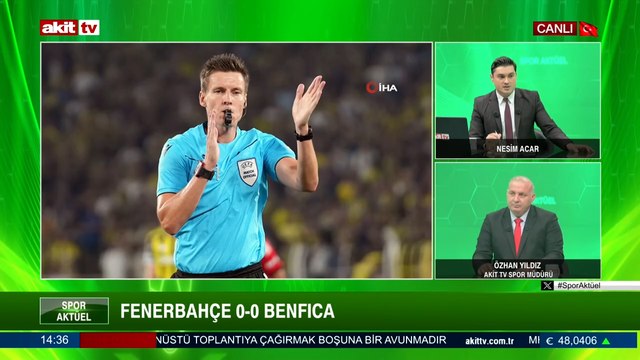 Spor Aktüel - Nesim Acar/Özhan Yıldız Galatasaray'da Barış Alper krizi 23.08.2025