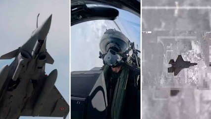 Video shows Rafale “shooting down” F-35 during exercises in Finland