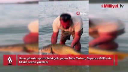Sapanca Gölü’nde bunu beklemiyorlardı! Suya geri bıraktılar