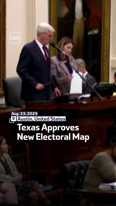 Texas Approves New Electoral Map