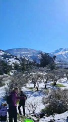 NEVADA EN LA CORDILLERA DE CHILE