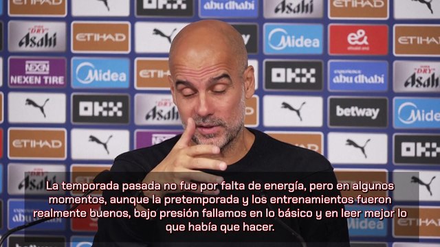 Guardiola: Tenemos muchas cosas buenas, pero hay que mejorar