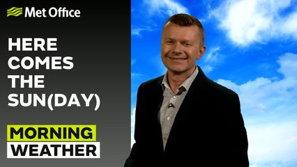 Met Office Morning Weather Forecast 24/08/2025 - Dry and cloudy to start