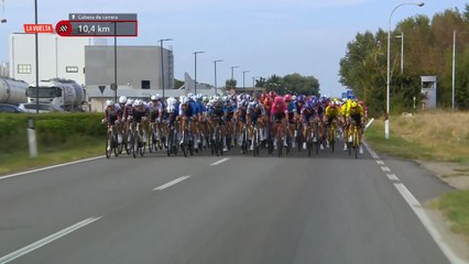 10 km left - Stage 1 - La Vuelta 2025