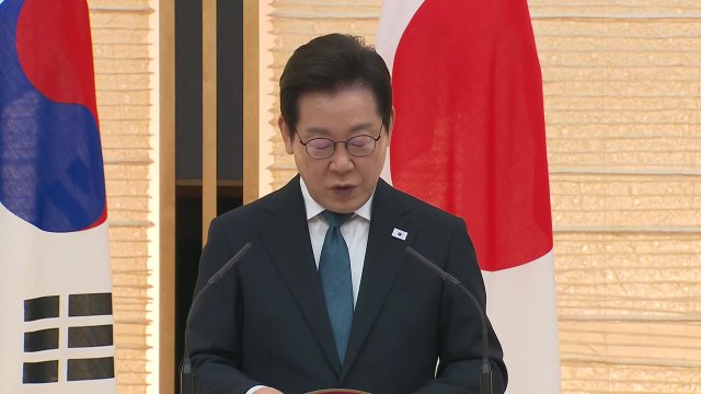 이 대통령 일본은 최적의 파트너...한미일 협력 무엇보다 중요 / YTN