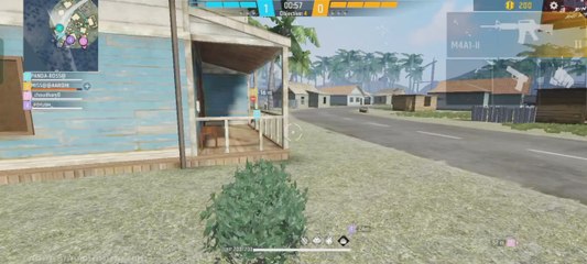 Free Fire Max New M4A1 game play 1v3 clutch Game