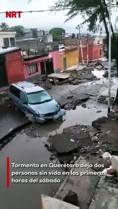 Las primeras horas del sábado estuvieron marcadas por la trag3dia en Querétaro, luego de que una tormenta dejara como saldo la mu3rte de dos personas.