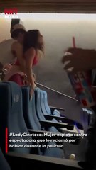 Una visita al cine terminó en escándalo: una joven, bautizada en redes como #LadyCineteca, fue exhibida discutiendo con otra espectadora que la acusó de no guardar silencio durante la proyección.