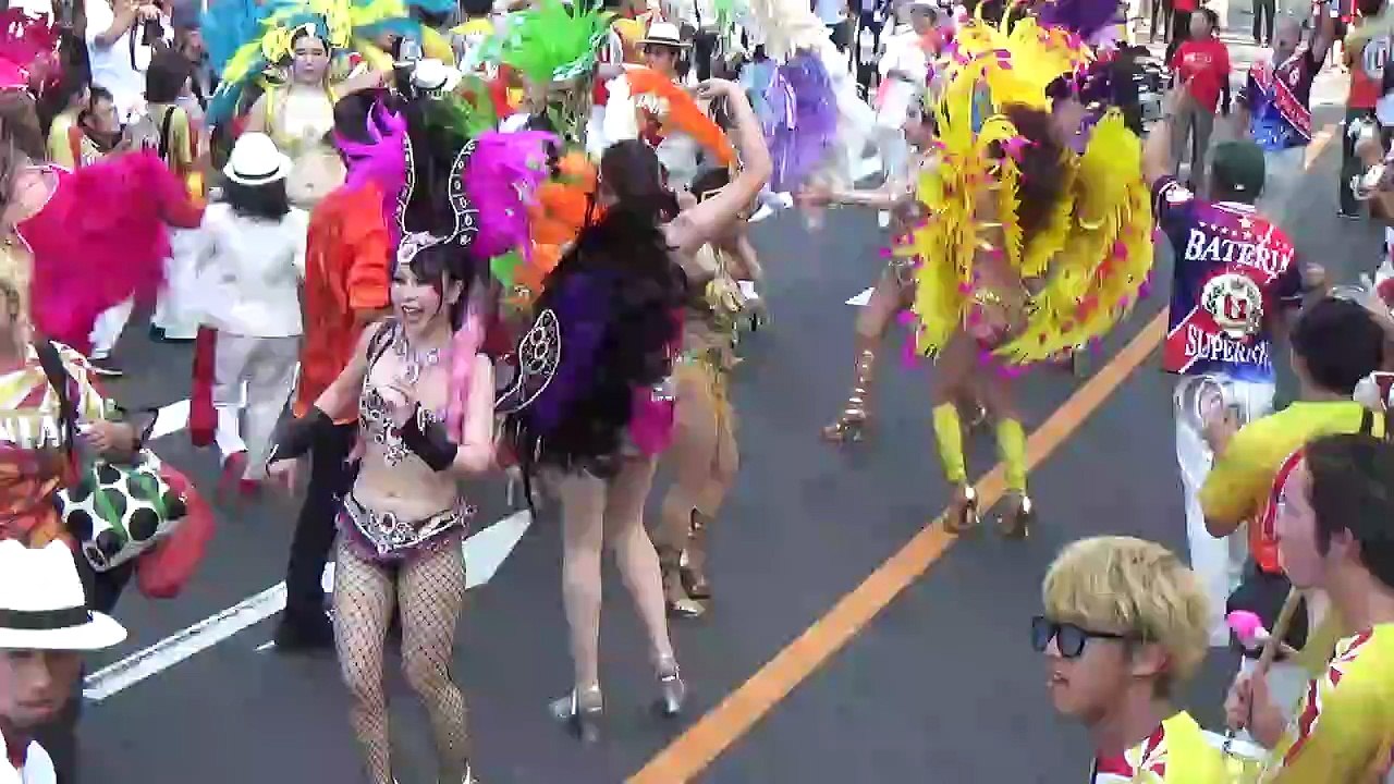【2025/8/23】第45回たたら祭りサンバパレード　G.R.E.S. UNIÃO DOS AMADORES②