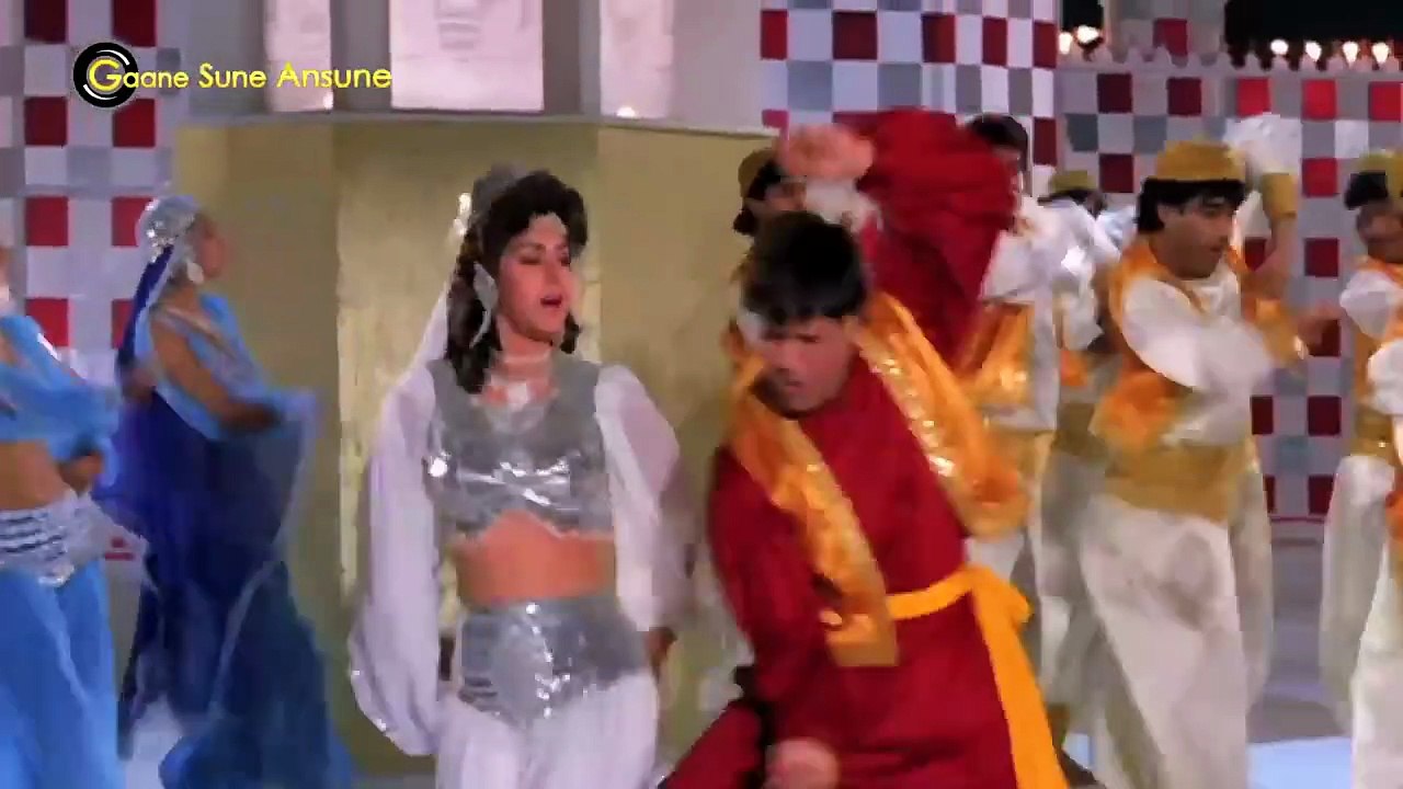 Mat Kar Itna Garoor With Lyrics | Pankaj Udhas, Alka Yagnik | Aadmi Khilona Hai 1993 Songs | Govinda