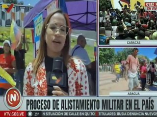 Vecinos de la parroquia Coche se alistan multitudinariamente en las filas milicianas