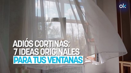 Adiós cortinas: 7 ideas originales para tus ventanas que te dejarán con la boca abierta