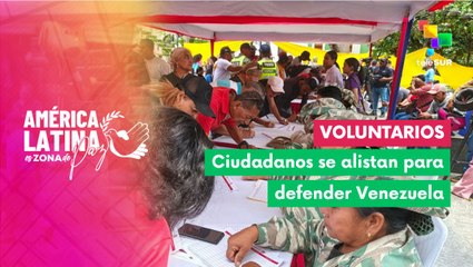 Milicia recibe nuevos voluntarios para formar parte de sus filas