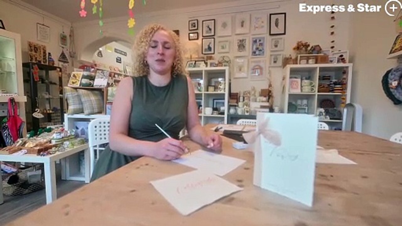 Calligraphy workshops in Wolverhampton.