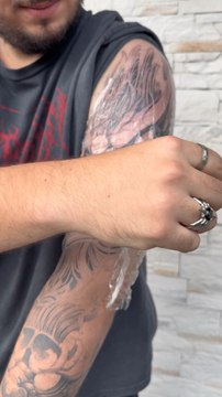 4eme séance du tatouage terminée !!