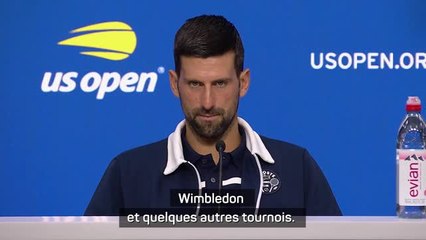US Open - Djokovic fan de la rivalité Alcaraz-Sinner