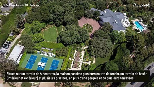 Jeff Bezos : Les photos de sa maison à 175 millions de dollars avec une immense haie pour le protéger des regards, la plus haute de toute la zone