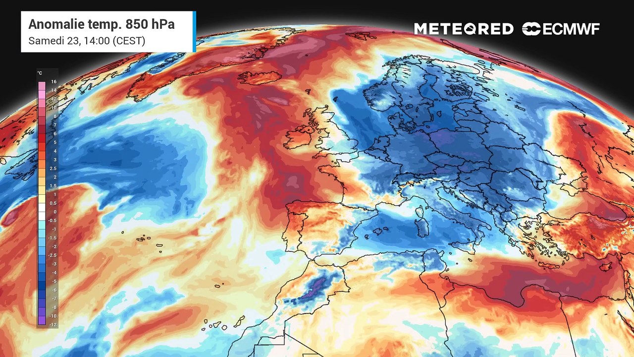 Nouvelle hausse des températures en France à l'approche des restes de l'ouragan Erin : où fera-t-il le plus chaud ?