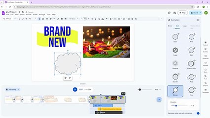 Google Vids - Lesson 20 - Using Separate Enter and Exit Animations
