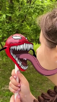 Life Doodles _ Venom 😈 #lifedoodles #shorts #doodle #venom #marvel #marvelstudios #cartoon