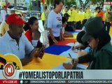 Gran afluencia de jóvenes venezolanos en la jornada de alistamiento militar