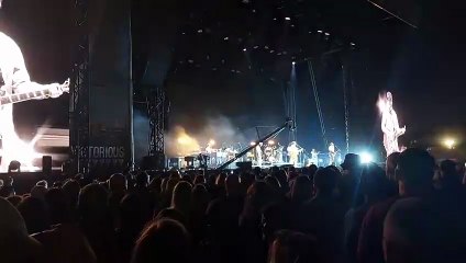 Vampire Weekend open their headline set at Victorious Festival