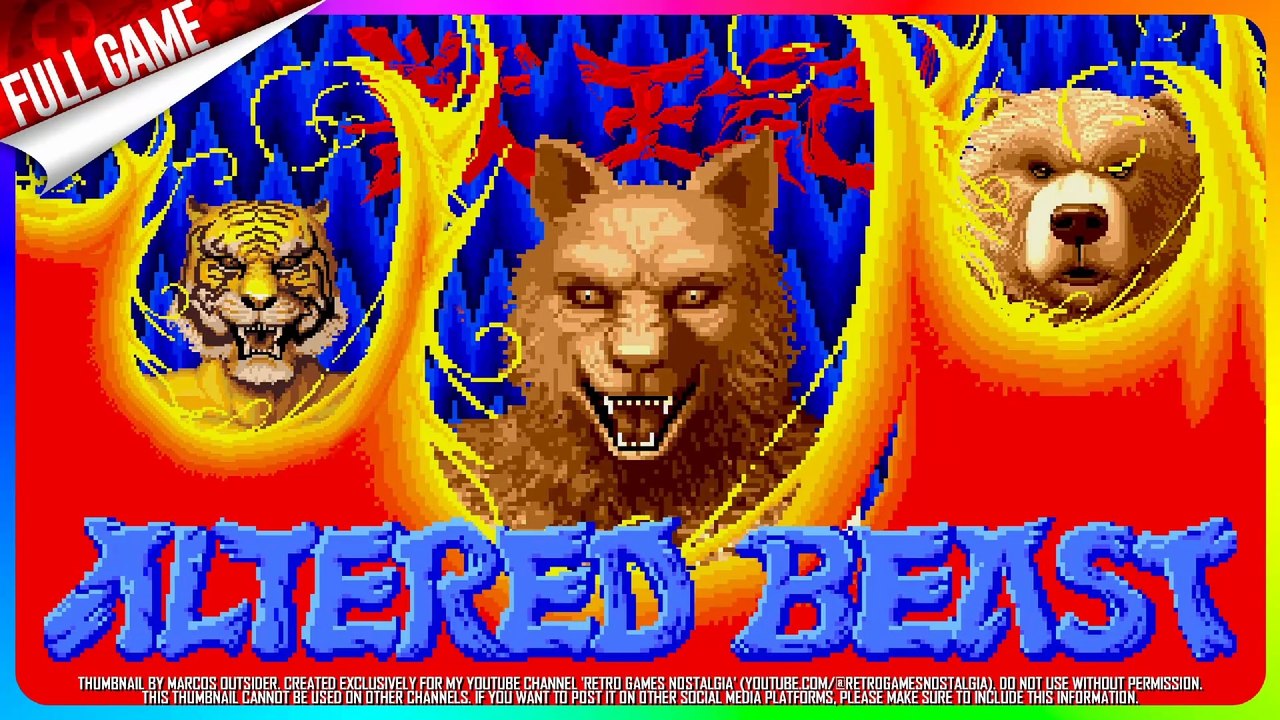 Altered Beast (Sega Genesis - US) Longplay