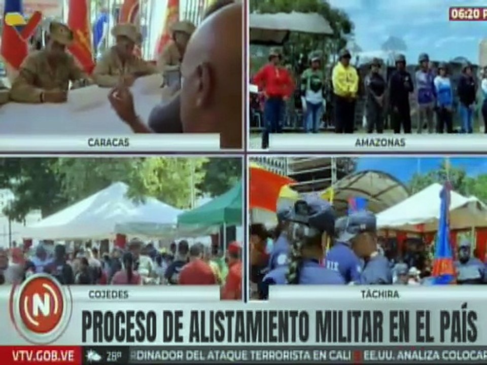 Caracas | Desde el Palacio Blanco las mujeres venezolanas se alistan en defensa de la patria