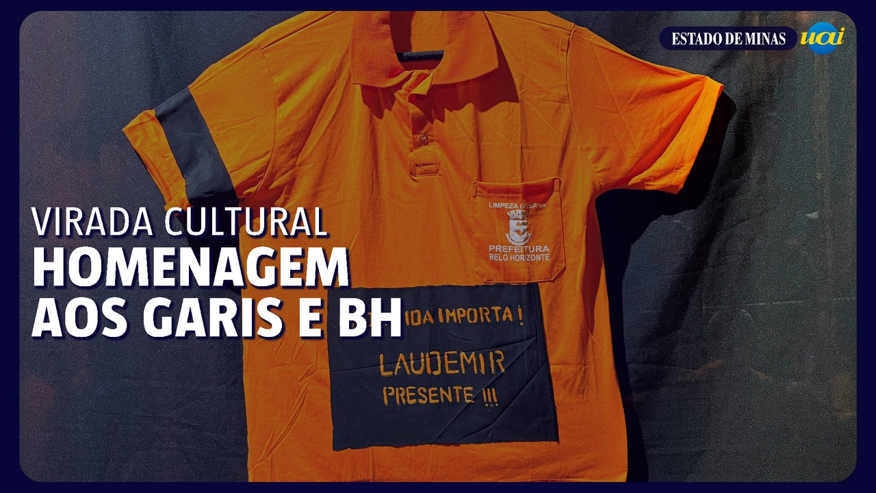 Exposição na Virada Cultural presta homenagem a Laudemir e aos garis de BH