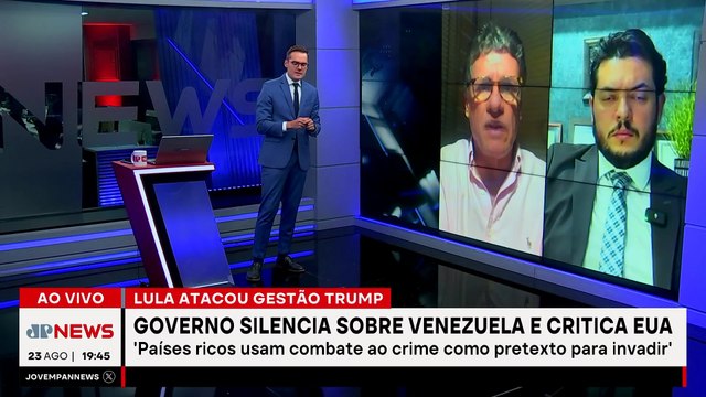 MORAES REBATE DECLARAÇÕES DE MENDONÇA SOBRE JUDICIÁRIO | JORNAL JOVEM PAN - 23/08/2025