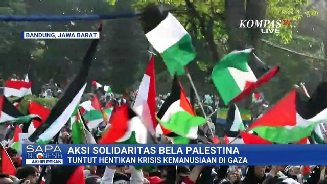 Aksi Solidaritas Bela Palestina Digelar di Bandung | SAPA PAGI