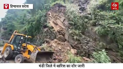 लैंडस्लाइड के बाद फिर बंद हुआ चंडीगढ़-मनाली एनएच, हाईवे पर फंसी सैकड़ों गाड़ियां
