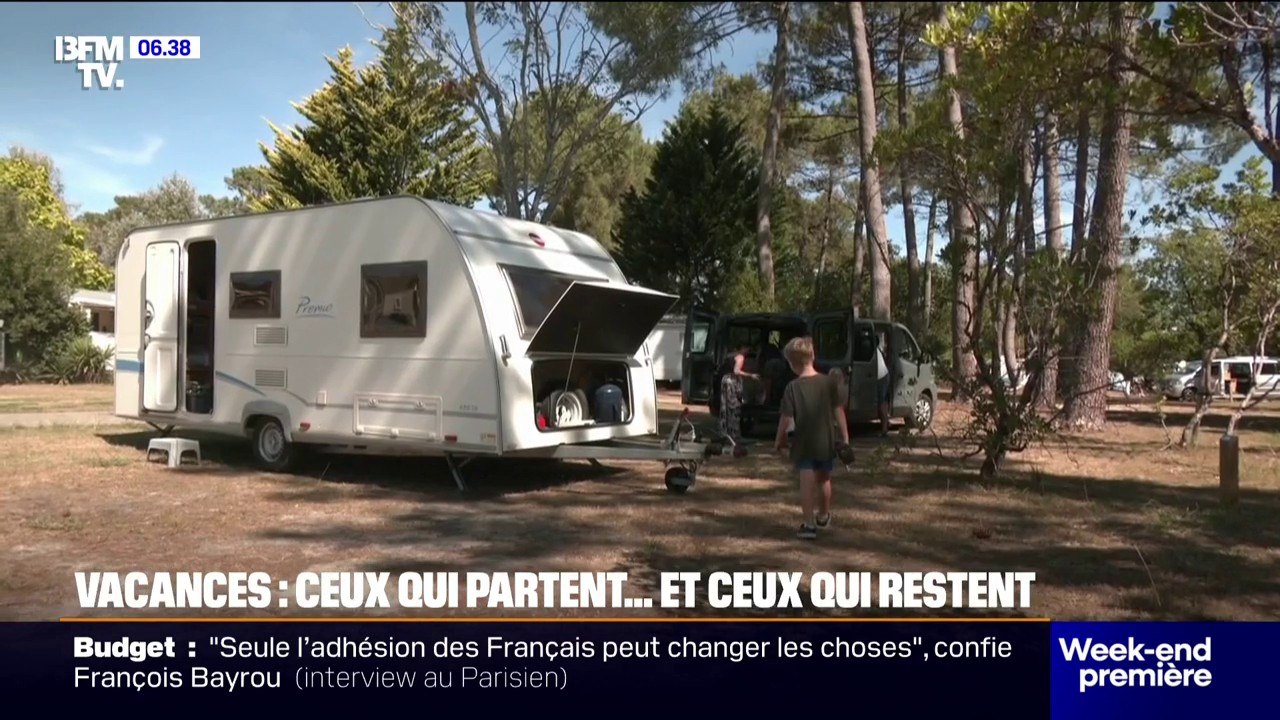 Vacances: le chassé-croisé des vacanciers pour la fin du mois d'août, entre ceux qui rentrent et ceux qui restent