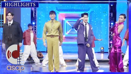 Brent, Ralph, Esnyr, River share the stage for a fun dance prod | ASAP