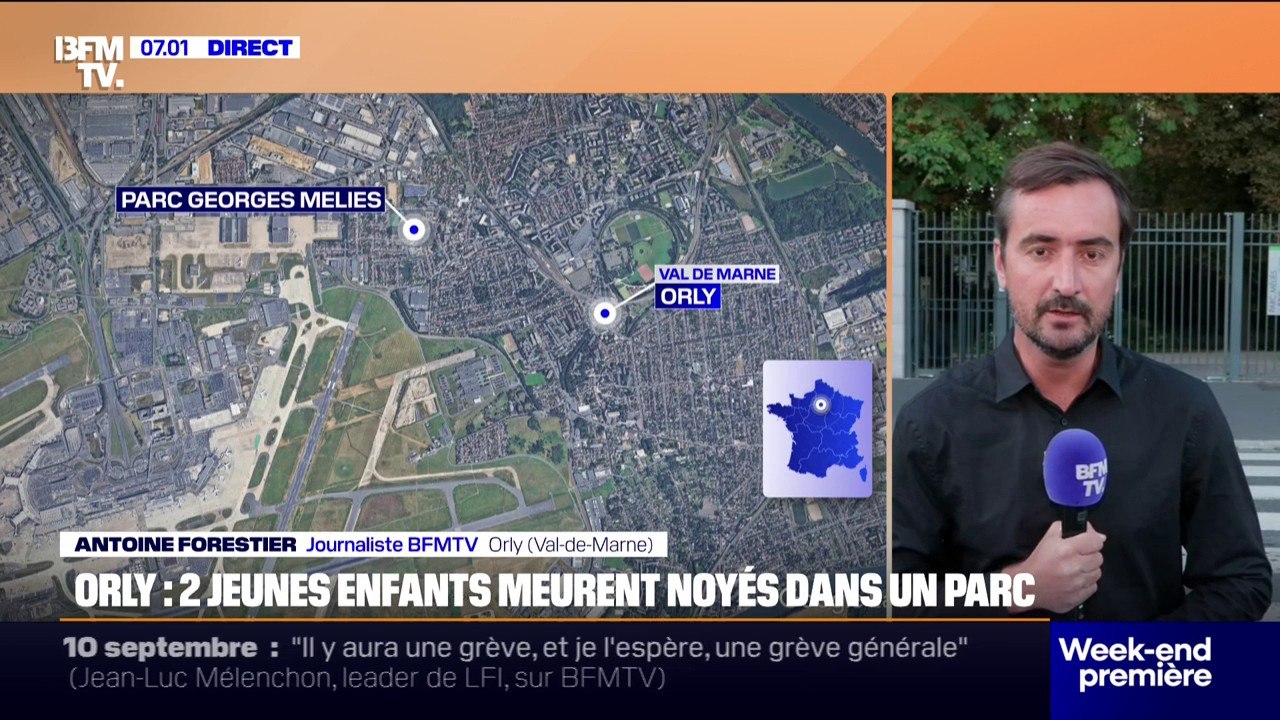 Val-de-Marne: deux enfants meurent noyés dans un parc d'Orly, ce que l'on sait