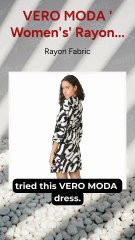 VERO MODA Fit & Flare Dress 👗 Elegant Women’s Partywear 2025 | the creatify store