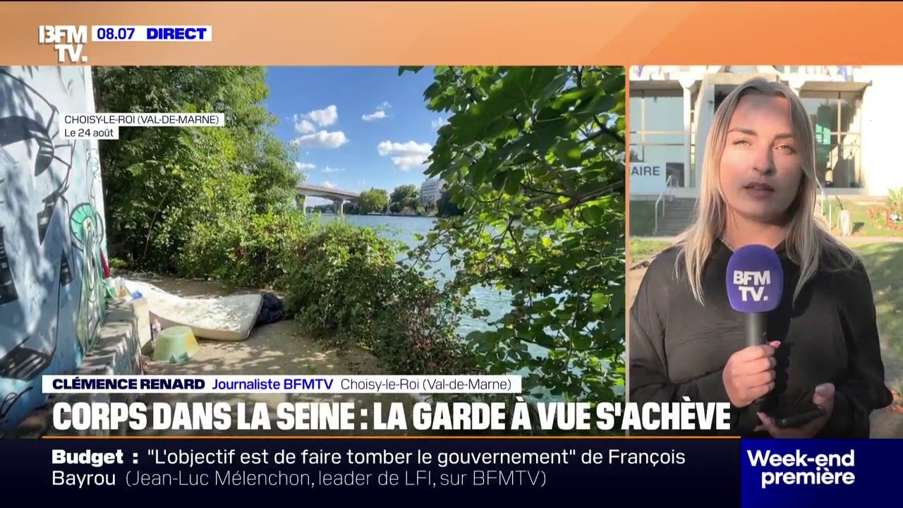 Corps retrouvés dans la Seine: la garde à vue s'achève pour l'homme SDF suspecté du meurtre des quatre personnes