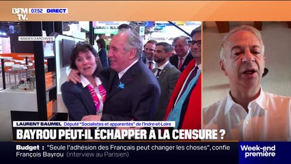 "Depuis qu'il a été nommé François Bayrou n'a pas franchement donné la preuve de sa capacité à dialoguer", déclare Laurent Baumel (Socialistes et apparentés)