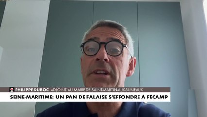 Philippe Duboc : «Des éboulements de falaise, il y en a régulièrement»
