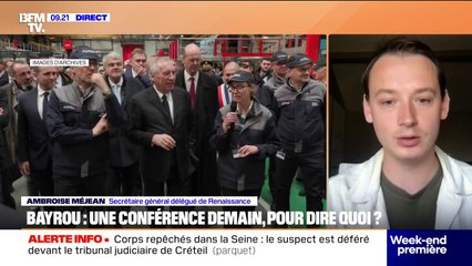 Budget: "Le Premier ministre a un esprit ouvert", estime Ambroise Méjean (Renaissance)