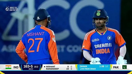 India 'A' vs Pakistan 'A' _ Men's T20 Emerging Teams Asia Cup _ Match 4