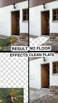 Behind the scenes of my previous video : “I found a #pond 🐠 at the edge of my door 🚪 but it’s fine it was a #vfx #fish #editing” #bts #behindthescenes #editing