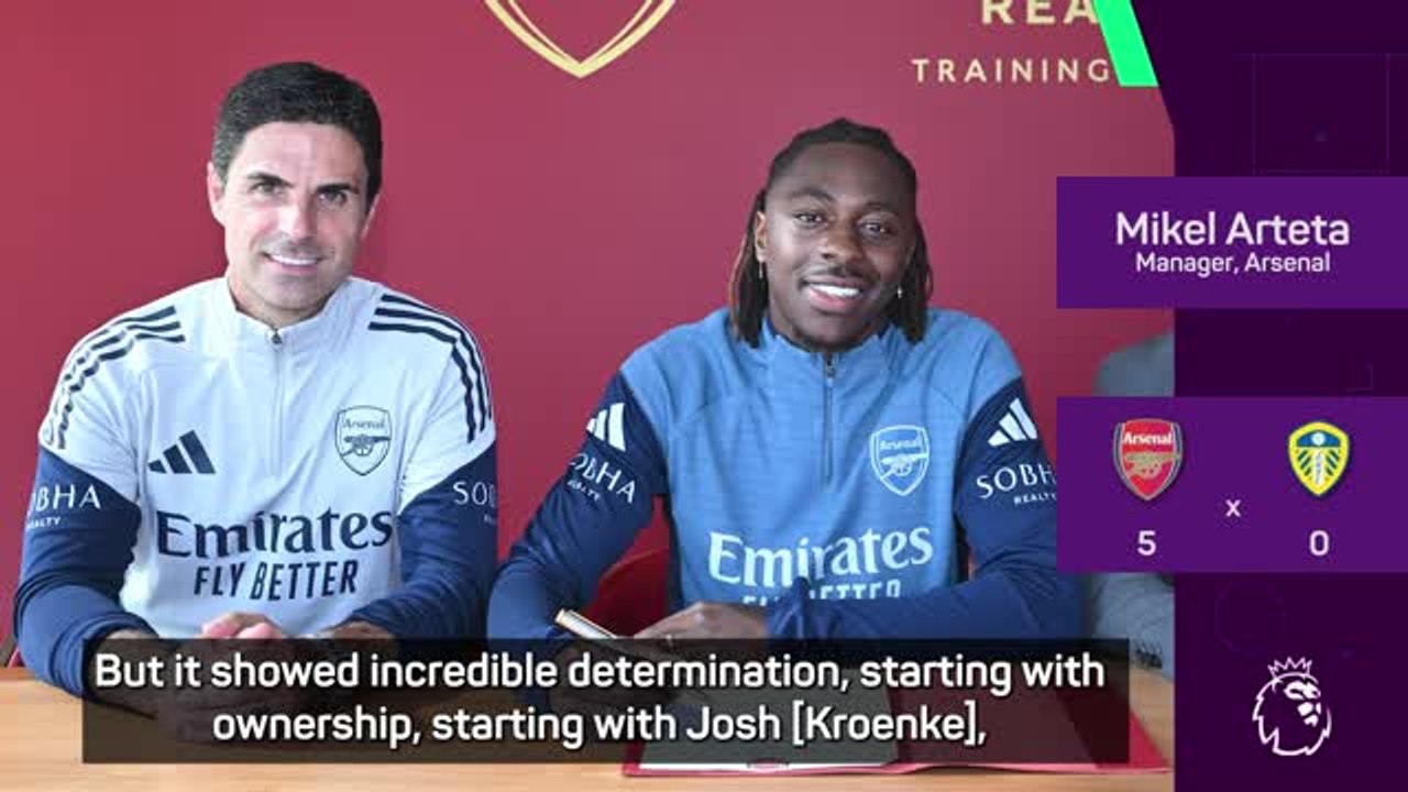 Arteta delighted to have signed 'unquestionable talent' Eze